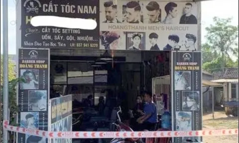 Đùa giỡn trong tiệm cắt tóc, 1 người tử vong