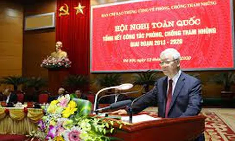 Hội nghị toàn quốc tổng kết 10 năm công tác phòng, chống tham nhũng, tiêu cực