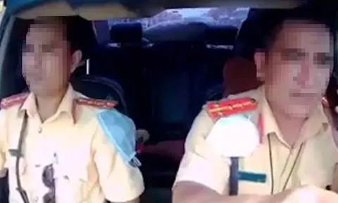 Vụ clip cán bộ CSGT vừa lái ô tô, vừa nghe điện thoại: Công an tỉnh Hậu Giang nói gì?