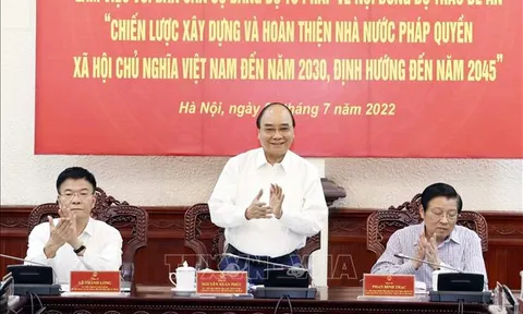 Hoàn thiện các thiết chế đáp ứng yêu cầu của Nhà nước pháp quyền XHCN