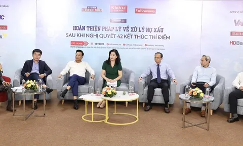 Hoàn thiện khung pháp lý để xử lý nợ xấu bền vững