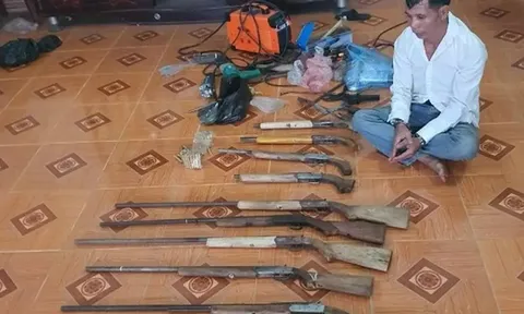 Triệt phá đường dây chế tạo, mua bán vũ khí quân dụng ở Hải Dương