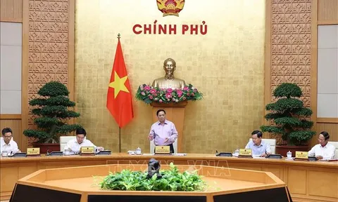 Thủ tướng Phạm Minh Chính: Khắc phục tình trạng rút hoặc lùi thời gian trình các văn bản pháp luật