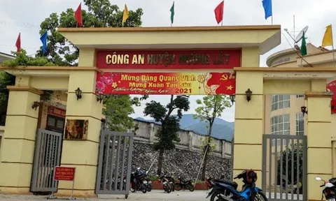 Thanh Hoá: Bắt giam phó trưởng Công an huyện Mường Lát