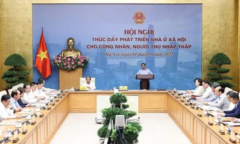 Thủ tướng chủ trì Hội nghị về phát triển nhà ở xã hội cho công nhân, người thu nhập thấp