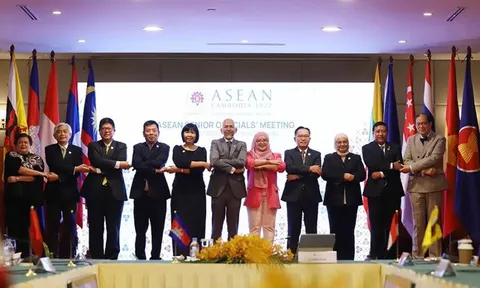 Các quan chức cao cấp ASEAN họp chuẩn bị cho AMM-55 và các hội nghị liên quan