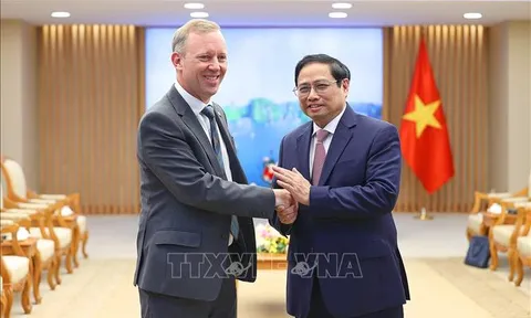 Thủ tướng Phạm Minh Chính tiếp Đại sứ Anh tại Việt Nam