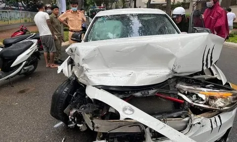 Tạm giữ thanh niên không giấy phép lái xe gây tai nạn liên hoàn ở Vũng Tàu
