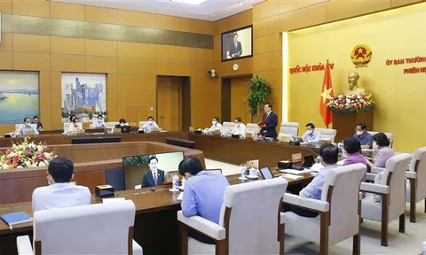 Phiên họp chuyên đề pháp luật của Ủy ban Thường vụ Quốc hội sẽ khai mạc ngày 15/8