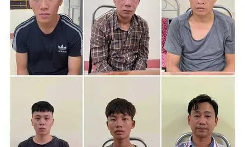 Lào Cai: Bắt nhóm đối tượng dùng săm ô tô làm phao đưa người Trung Quốc vượt biên