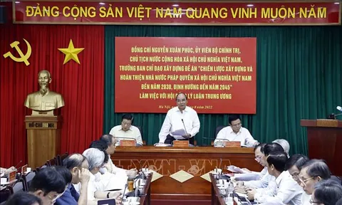 Đồng thuận, thống nhất cao trong xây dựng Đề án về Nhà nước pháp quyền