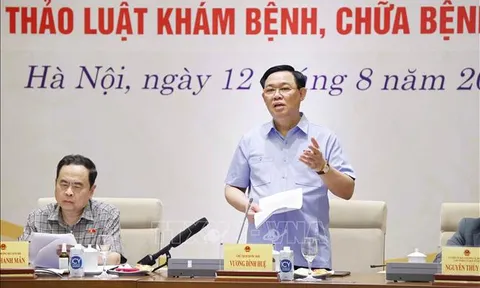 Chủ tịch Quốc hội dự Tọa đàm về dự thảo Luật Khám bệnh, chữa bệnh (sửa đổi)