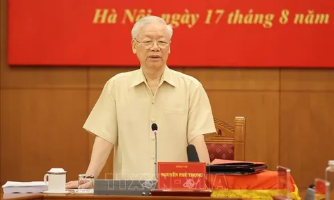 Tổng Bí thư: Tiếp tục đẩy mạnh đấu tranh phòng, chống tham nhũng, tiêu cực, đáp ứng yêu cầu trong giai đoạn mới