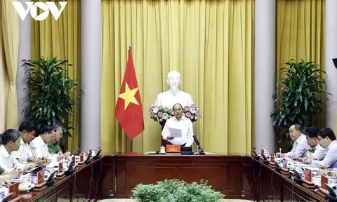 Chủ tịch nước làm việc với Thường trực Hội đồng Tư vấn đặc xá