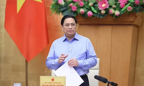 Thủ tướng chủ trì phiên họp Chính phủ chuyên đề về xây dựng pháp luật