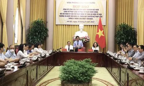 Công bố Lệnh của Chủ tịch nước về Pháp lệnh xử phạt hành vi cản trở hoạt động tố tụng