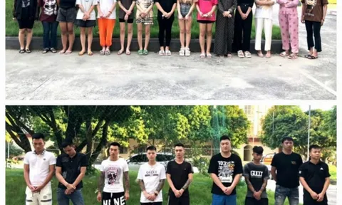Bắt quả tang hàng chục nam nữ tụ tập sử dụng ma tuý trong khách sạn