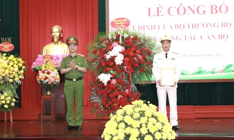 Bộ Công an bổ nhiệm tân Cục trưởng C06; Giám đốc Công an tỉnh