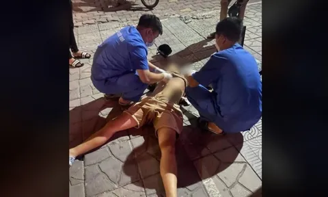Điều tra vụ nam thanh niên bị đâm gục trên phố Hà Nội