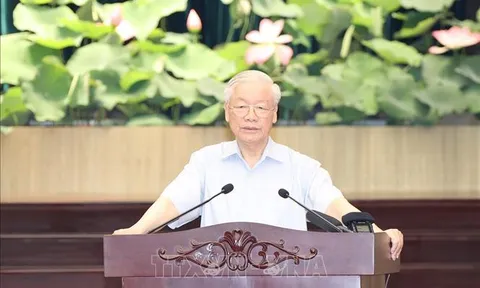 Toàn văn phát biểu của Tổng Bí thư tại buổi làm việc với Thành ủy TP Hồ Chí Minh