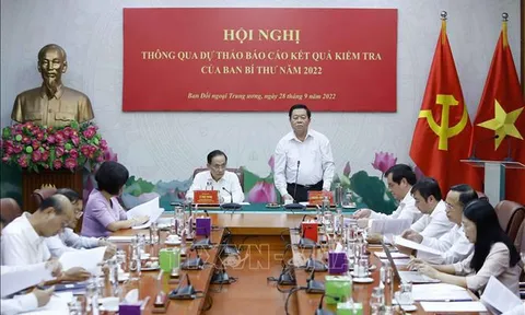 Gắn xây dựng, chỉnh đốn Đảng với thực hiện hiệu quả công tác đối ngoại