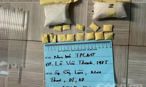 Tạm giữ đối tượng mua bán trái phép chất ma túy ở Bình Dương, thu giữ 4 khẩu súng