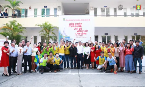 Hội khỏe cán bộ viên chức lao động kỷ niệm 68 năm thành lập Đài PTTH Hà Nội