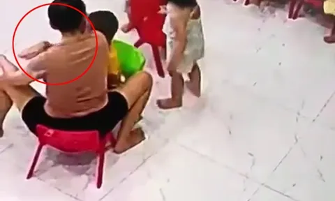 Quảng Nam: Xử phạt cô giáo hất cùi chỏ vào mặt bé trai 3 tuổi