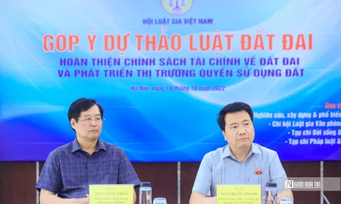 Hội thảo: Hoàn thiện chính sách tài chính về đất đai và phát triển thị trường quyền sử dụng đất