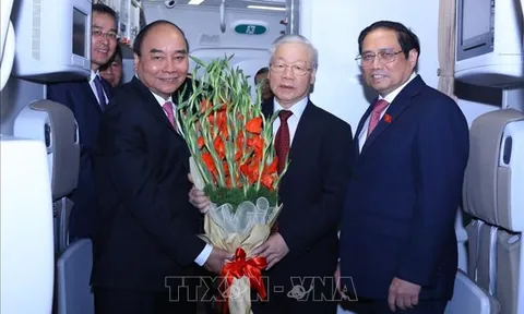 Tổng Bí thư Nguyễn Phú Trọng kết thúc tốt đẹp chuyến thăm chính thức nước Cộng hòa Nhân dân Trung Hoa