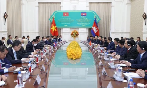 Việt Nam - Campuchia ký kết 11 văn kiện hợp tác