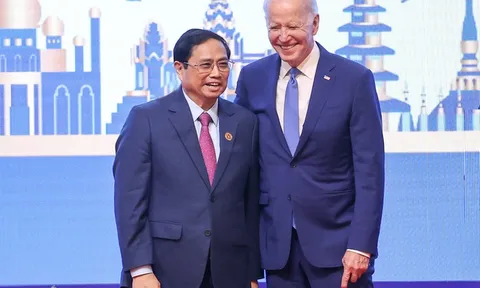 Thủ tướng Phạm Minh Chính gặp Tổng thống Hoa Kỳ Joe Biden