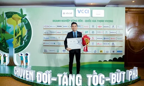 Herbalife Việt Nam được vinh danh tốp 100 Doanh nghiệp Bền vững Việt Nam năm 2022