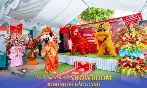Tưng bừng sự kiện khai trương Showroom Kohinoor đẳng cấp 5 sao đầu tiên tại Bắc Giang