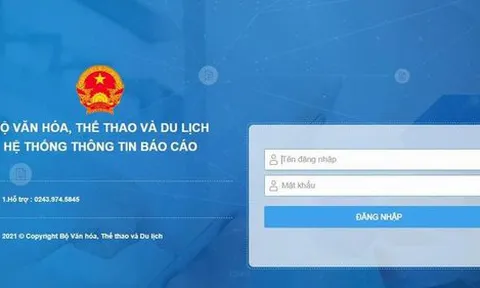 Quy định về chế độ báo cáo và quản lý, sử dụng Hệ thống thông tin báo cáo của Bộ VHTTDL