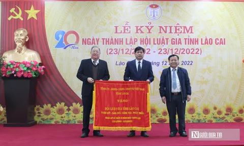 Hội Luật gia tỉnh Lào Cai kỷ niệm 20 năm ngày thành lập