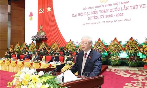 Phát biểu của Tổng Bí thư Nguyễn Phú Trọng tại Đại hội đại biểu toàn quốc Hội Cựu chiến binh Việt Nam lần thứ VII