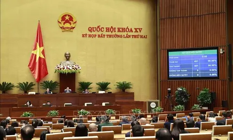 Thông cáo báo chí số 1, Kỳ họp bất thường lần thứ 2, Quốc hội khóa XV