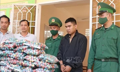 Long An: Bắt giữ đối tượng vận chuyển 28kg pháo lậu