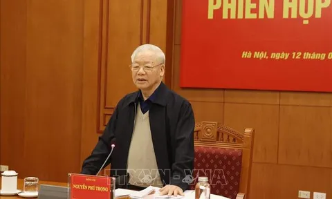 Tổng Bí thư chủ trì Phiên họp thứ 23 của Ban Chỉ đạo Trung ương về phòng, chống tham nhũng, tiêu cực