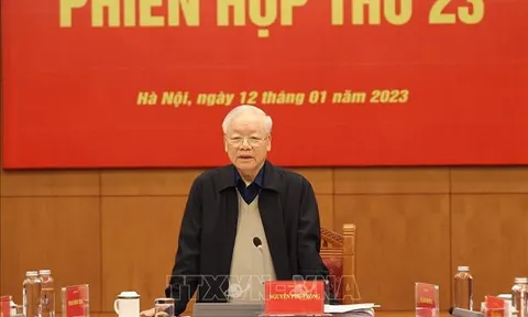 Phiên họp thứ 23 của Ban Chỉ đạo Trung ương về phòng, chống tham nhũng, tiêu cực