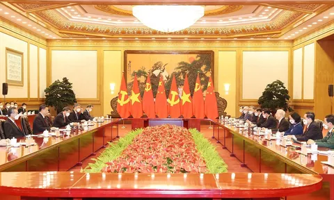 Kỷ niệm 73 năm ngày thiết lập quan hệ ngoại giao Việt Nam - Trung Quốc: Lãnh đạo cấp cao hai nước trao đổi điện mừng