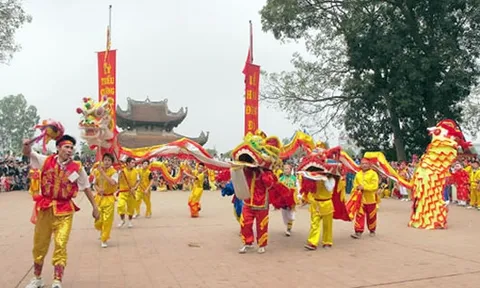 Ngân sách nhà nước hỗ trợ hoạt động phục dựng, phát huy giá trị lễ hội truyền thống