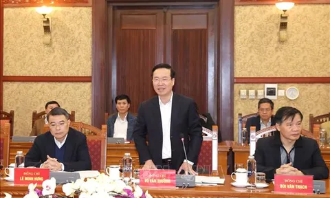 Hội nghị triển khai Chương trình làm việc của Bộ Chính trị, Ban Bí thư năm 2023