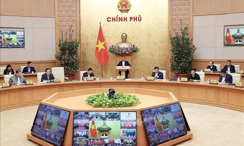 Thủ tướng Phạm Minh Chính chủ trì Phiên họp Chính phủ với các địa phương
