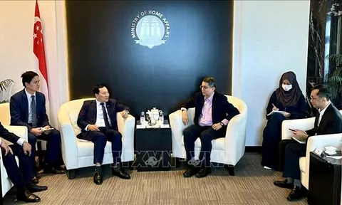 Việt Nam và Singapore tăng cường hợp tác an ninh trên nhiều lĩnh vực