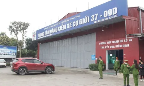 Nghệ An: Bắt Phó Giám đốc và kiểm định viên Trung tâm Đăng kiểm 37-09D