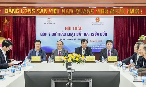 Hội thảo góp ý Luật Đất đai (sửa đổi)