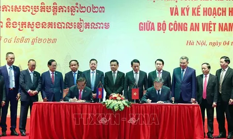 Công an Việt Nam - Campuchia phối hợp hiệu quả trong đấu tranh phòng, chống tội phạm