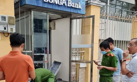 Truy tìm thủ phạm phá trụ ATM ở Đà Nẵng để trộm tiền